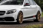 Mercedes-AMG C63 S on Vossen Wheels (VPS-307) 2017 года